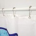 OUNONA 18PCS Shower Curtain Rings Hooks for Bathroom Shower Rod - B07GXKHG58
